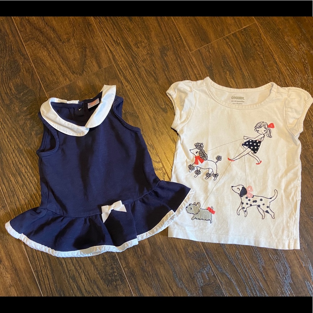 Gymboree Shirts 12-18 month